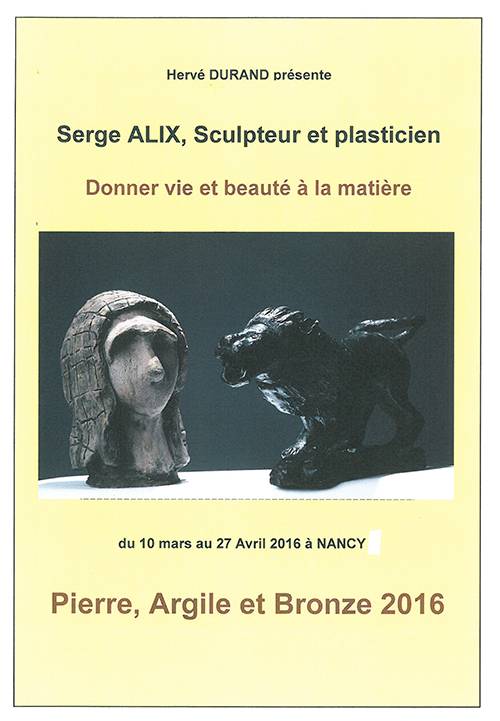 Serge Alix expose du 10 mars au 27 avril 2016 Illustrations