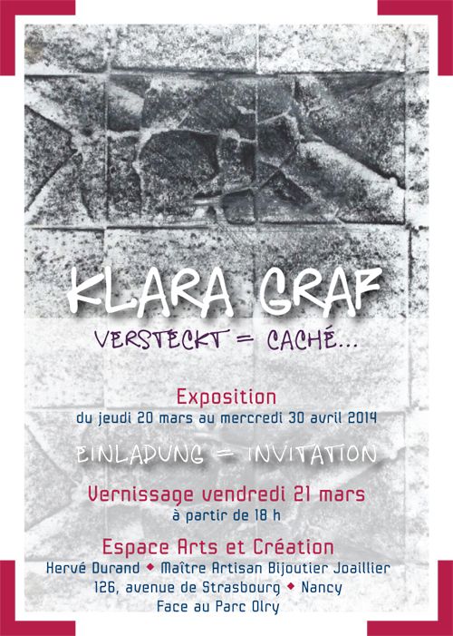 Klara Graf expose du 20 mars au 30 avril 2014 Illustrations