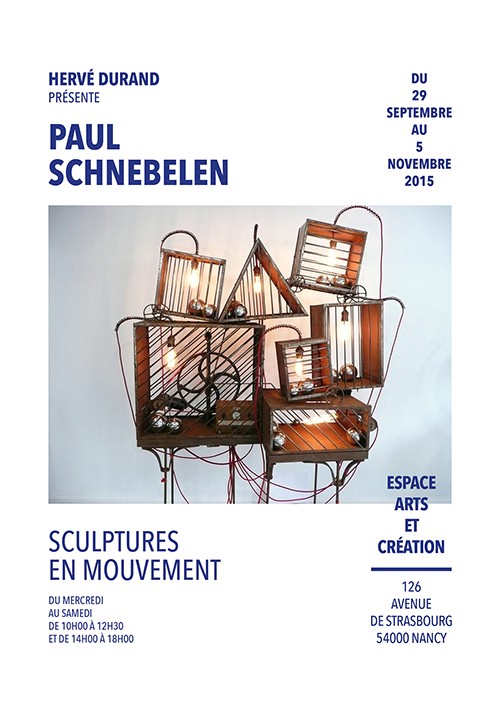 Paul Schnebelen expose du 29 septembre au 5 novembre 2015 Illustrations