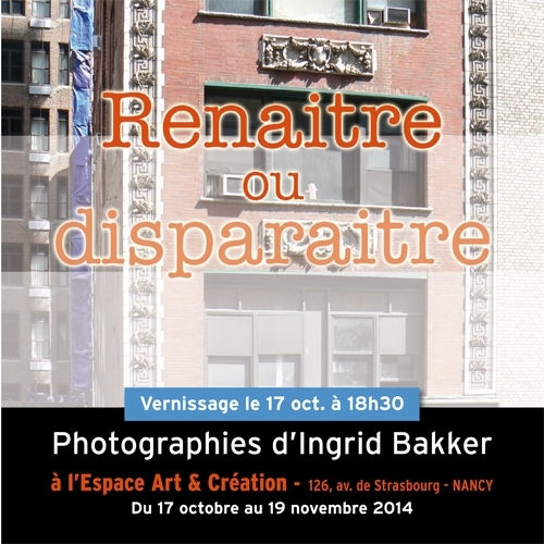 Ingrid Baker expose du 17 octobre au 19 novembre 2014 Illustrations